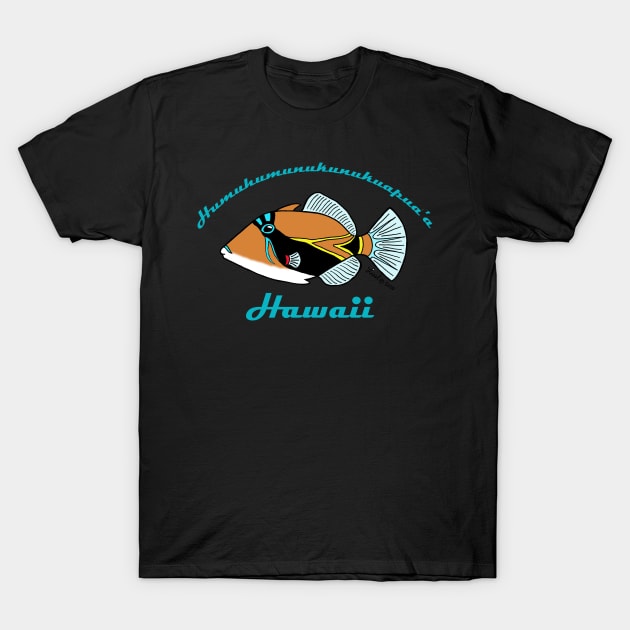 Humuhumu Hawaii T-Shirt by HonuHoney